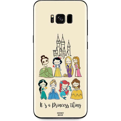 Disney Princess Its A Princess Thing Art Galaxy S8 Plus Skin